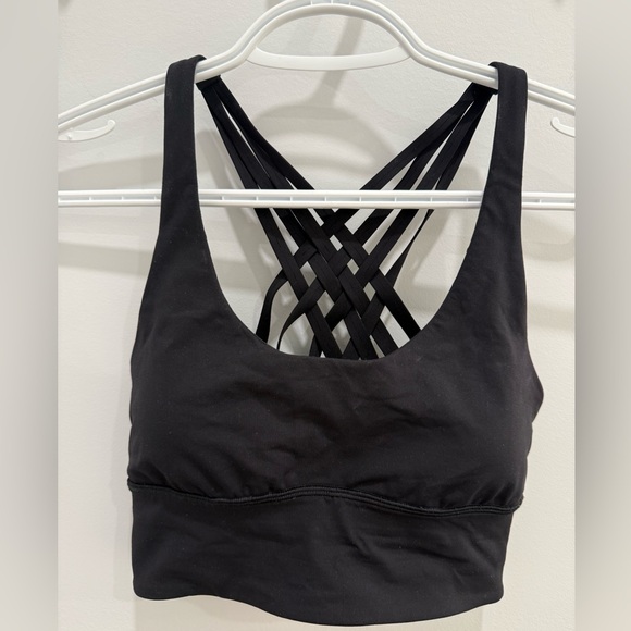 lululemon athletica Other - Lululemon Athletica Black Crisscross Sports Bra